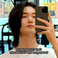 #drippin but it’s their shortest and longest hair